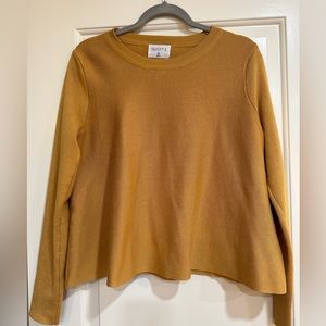 Mustard Belled Sweater
